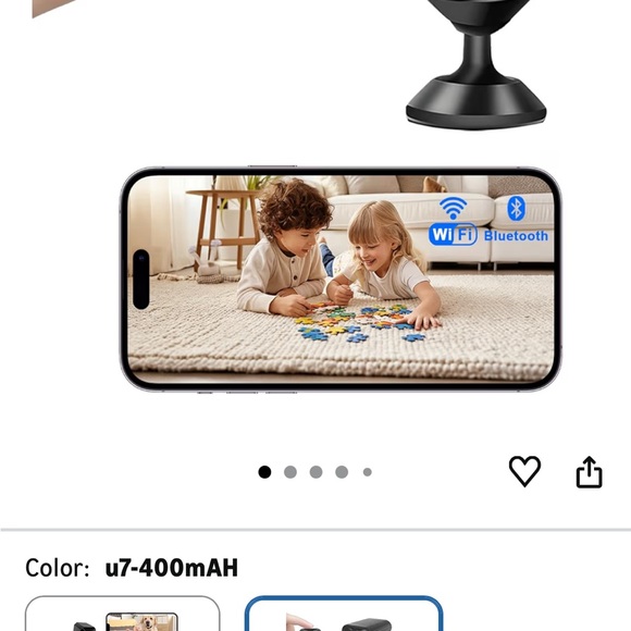 Black Mini Camera - Picture 3 of 5